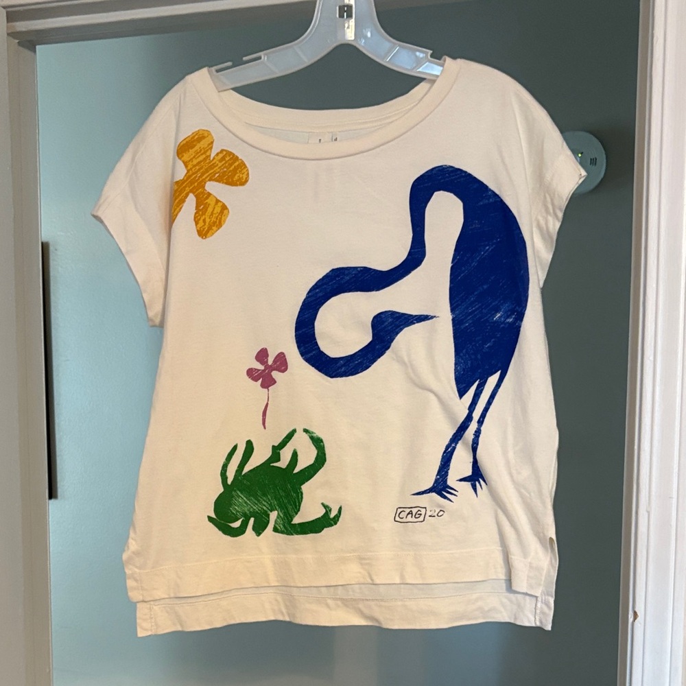 Boxy fit Animal Theory graphic tee Anthropologie